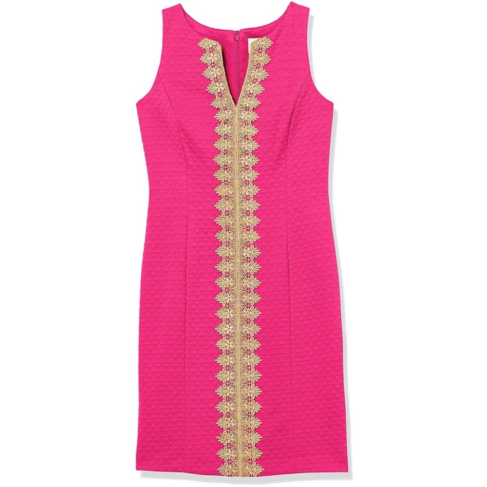 Pappagallo The Brooke Dress in Tropical Pink NWT